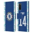 thumbnail image 1 of Head Case Designs Officially Licensed Chelsea Football Club 2022/23 Women's Home Kit Fran Kirby Leather Book Wallet Case Compatible with Samsung Galaxy S20 / S20 5G, 1 of 6