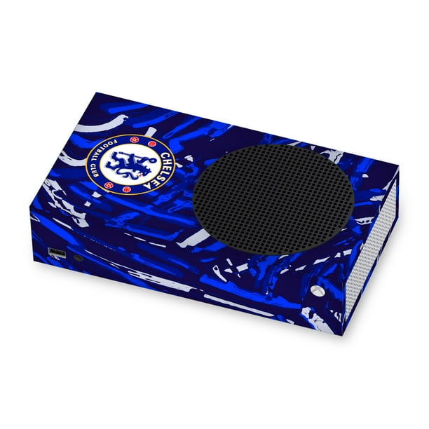 Head Case Designs Officially Licensed Chelsea Football Club Art Abstract Brush Vinyl Sticker Skin Decal Cover Compatible with Microsoft Xbox Series S Console