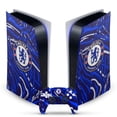 thumbnail image 1 of Head Case Designs Officially Licensed Chelsea Football Club Art Abstract Brush Vinyl Sticker Skin Decal Cover Compatible with Sony PS5 Digital Edition Bundle, 1 of 9