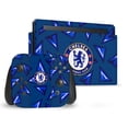 thumbnail image 1 of Head Case Designs Officially Licensed Chelsea Football Club Art Geometric Pattern Vinyl Sticker Skin Decal Cover Compatible with Nintendo Switch Bundle, 1 of 10