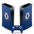 thumbnail image 1 of Head Case Designs Officially Licensed Chelsea Football Club Art Geometric Pattern Vinyl Sticker Skin Decal Cover Compatible with Sony PS5 Digital Edition Bundle, 1 of 9