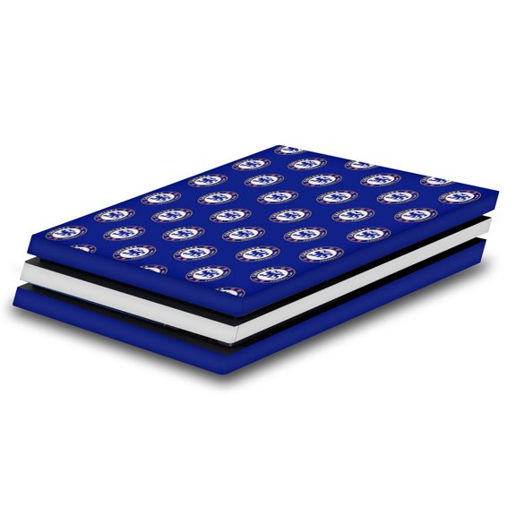 Head Case Designs Officially Licensed Chelsea Football Club Art Logo Pattern Vinyl Sticker Skin Decal Cover Compatible with Sony PS4 Pro Console