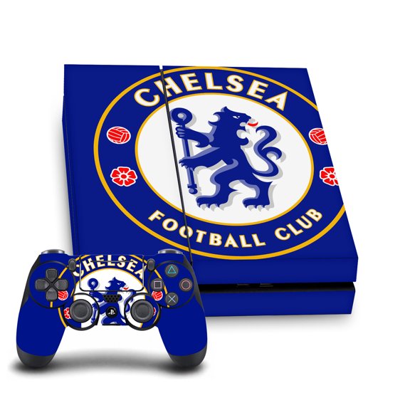 Head Case Designs Officially Licensed Chelsea Football Club Art Oversize Vinyl Sticker Skin Decal Cover Compatible with Sony PS4 Console & Controller