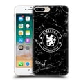 thumbnail image 1 of Head Case Designs Officially Licensed Chelsea Football Club Crest Black Marble Hard Back Case Compatible with Apple iPhone 7 Plus / iPhone 8 Plus, 1 of 7