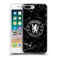 thumbnail image 1 of Head Case Designs Chelsea Football Club Crest Black Marble Soft Gel Case for Apple iPhone 7 Plus / iPhone 8 Plus, 1 of 7