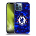 thumbnail image 1 of Head Case Designs Officially Licensed Chelsea Football Club Crest Camouflage Soft Gel Case Compatible with Apple iPhone 13 Pro Max, 1 of 7