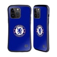 thumbnail image 1 of Head Case Designs Officially Licensed Chelsea Football Club Crest Halftone Hybrid Case Compatible with Apple iPhone 15 Pro Max, 1 of 7
