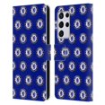thumbnail image 1 of Head Case Designs Officially Licensed Chelsea Football Club Crest Pattern Leather Book Wallet Case Cover Compatible with Samsung Galaxy S21 Ultra 5G, 1 of 6