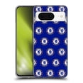 thumbnail image 1 of Head Case Designs Officially Licensed Chelsea Football Club Crest Pattern Soft Gel Case Compatible with Google Pixel 8, 1 of 7