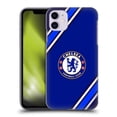 thumbnail image 1 of Head Case Designs Officially Licensed Chelsea Football Club Crest Stripes Hard Back Case Compatible with Apple iPhone 11, 1 of 7