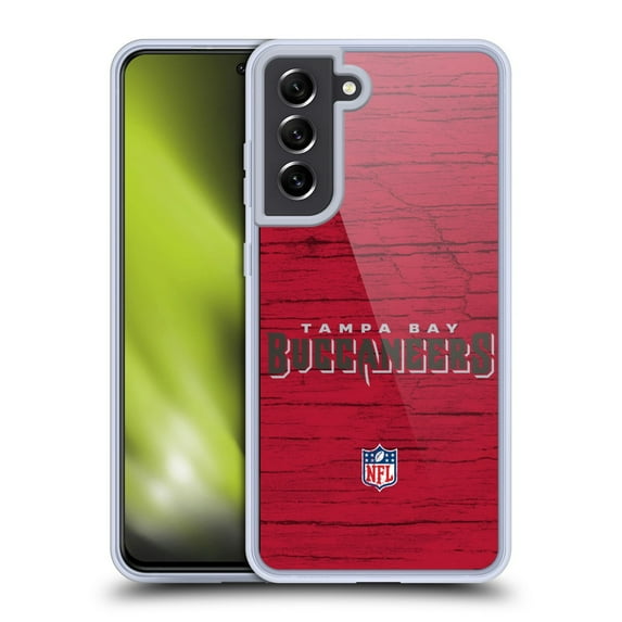 Head Case Designs NFL Tampa Bay Buccaneers Logo Distressed Look Soft Gel Case for Samsung Galaxy S21 FE 5G