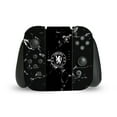 thumbnail image 1 of Head Case Designs Officially Licensed Chelsea Football Club Mixed Logo Black Marble Vinyl Sticker Skin Decal Cover Compatible with Nintendo Switch Joy Controller, 1 of 6