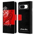 thumbnail image 1 of Head Case Designs Officially Licensed Cobra Kai Composed Art John Lawrence Kicks Leather Book Wallet Case Cover Compatible with Google Pixel 8, 1 of 6