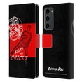 thumbnail image 1 of Head Case Designs Officially Licensed Cobra Kai Composed Art John Lawrence Kicks Leather Book Wallet Case Cover Compatible with Samsung Galaxy S23+ 5G, 1 of 6