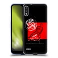 thumbnail image 1 of Head Case Designs Officially Licensed Cobra Kai Composed Art John Lawrence Kicks Soft Gel Case Compatible with LG LG K22, 1 of 7