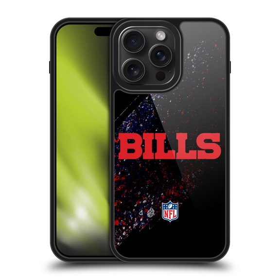 Head Case Designs NFL Buffalo Bills Logo Blur Gel Armour Case For Apple iPhone 15 Pro Max
