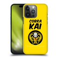 thumbnail image 1 of Head Case Designs Officially Licensed Cobra Kai Composed Art Logo 2 Hard Back Case Compatible with Apple iPhone 14 Pro, 1 of 7