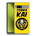 thumbnail image 1 of Head Case Designs Officially Licensed Cobra Kai Composed Art Logo 2 Soft Gel Case Compatible with Google Pixel 7a, 1 of 7