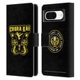 thumbnail image 1 of Head Case Designs Officially Licensed Cobra Kai Composed Art Logo Leather Book Wallet Case Cover Compatible with Google Pixel 8, 1 of 6