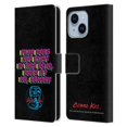 thumbnail image 1 of Head Case Designs Officially Licensed Cobra Kai Graphics 2 Dojo Quote Logo Leather Book Wallet Case Cover Compatible with Apple iPhone 14 Plus, 1 of 6