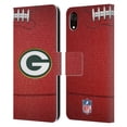 thumbnail image 1 of Head Case Designs NFL Green Bay Packers Graphics Football Leather Book Wallet Case Cover For Apple iPhone XR, 1 of 6