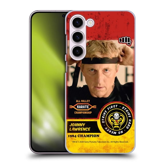 Head Case Designs Officially Licensed Cobra Kai Graphics 2 Johnny Lawrence Karate Hard Back Case Compatible with Samsung Galaxy S23+ 5G