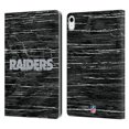 thumbnail image 1 of Head Case Designs NFL Las Vegas Raiders Logo Distressed Look Leather Book Wallet Case Cover For Apple iPad 10.9 2022/2025, 1 of 6