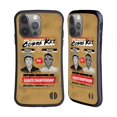 thumbnail image 1 of Head Case Designs Officially Licensed Cobra Kai Graphics 2 Karate Championship Hybrid Case Compatible with Apple iPhone 14 Pro, 1 of 7