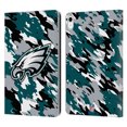 thumbnail image 1 of Head Case Designs NFL Philadelphia Eagles Logo Camou Leather Book Wallet Case Cover For Apple iPad 10.9 2022/2025, 1 of 6