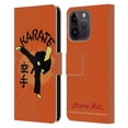 thumbnail image 1 of Head Case Designs Officially Licensed Cobra Kai Graphics 2 Karate Logo Leather Book Wallet Case Cover Compatible with Apple iPhone 15 Pro, 1 of 6