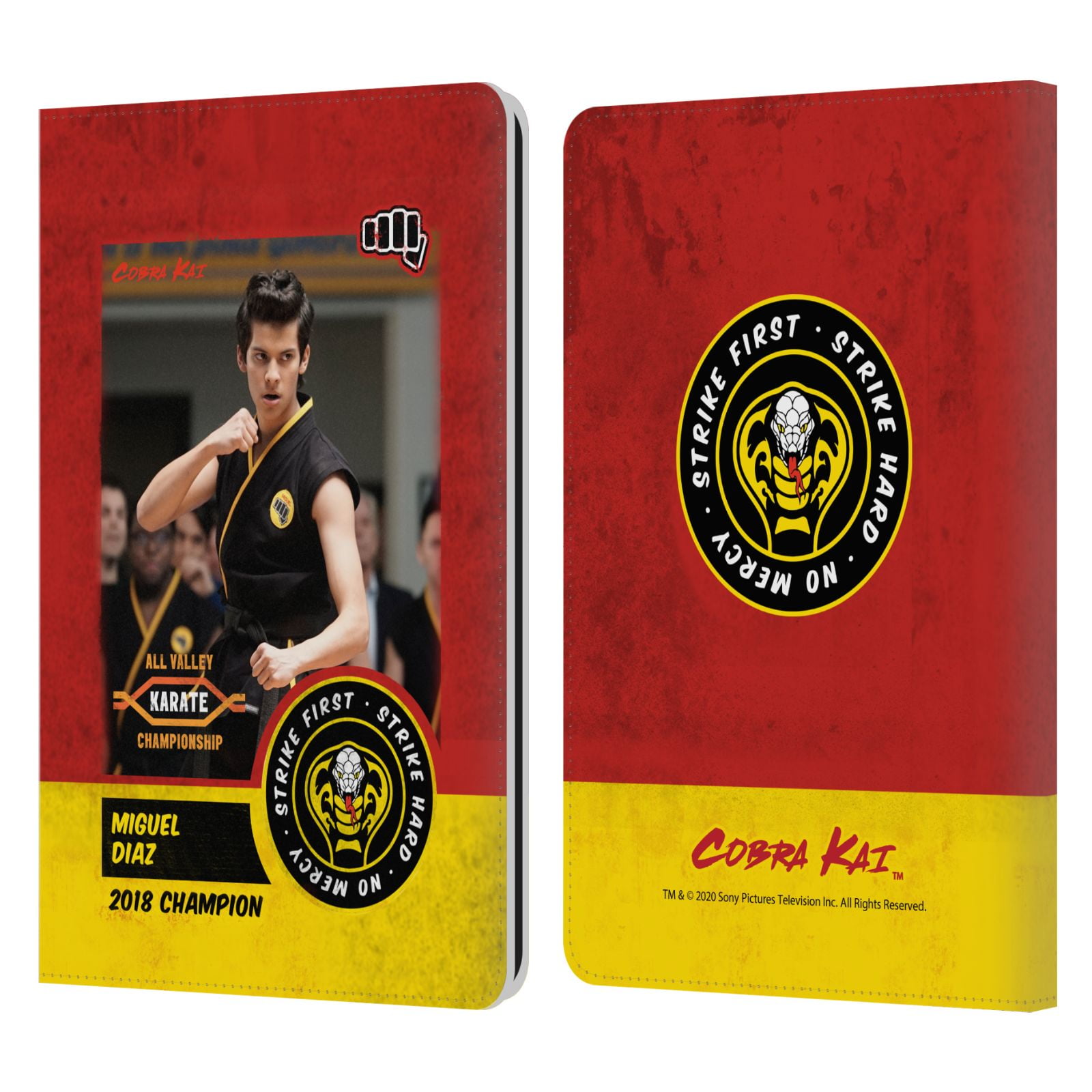 CUSTOM CUSTOMIZED PERSONALIZED COBRA KAI ART LEATHER BOOK CASE FOR GOOGLE  PHONES