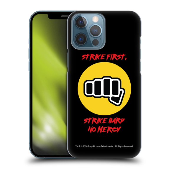 Head Case Designs Officially Licensed Cobra Kai Graphics 2 No Mercy Logo Hard Back Case Compatible with Apple iPhone 13 Pro Max