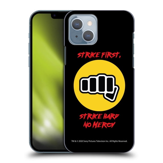 Head Case Designs Officially Licensed Cobra Kai Graphics 2 No Mercy Logo Hard Back Case Compatible with Apple iPhone 14