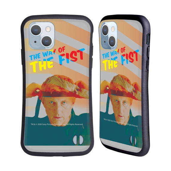 Head Case Designs Officially Licensed Cobra Kai Graphics 2 The Way Of The Fist Hybrid Case Compatible with Apple iPhone 14