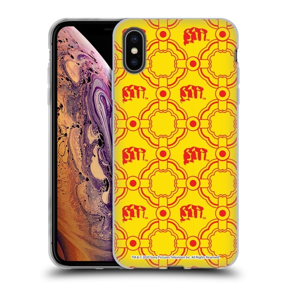 Head Case Designs Officially Licensed Cobra Kai Graphics Karate Hand Pattern Soft Gel Case Compatible with Apple iPhone XS Max