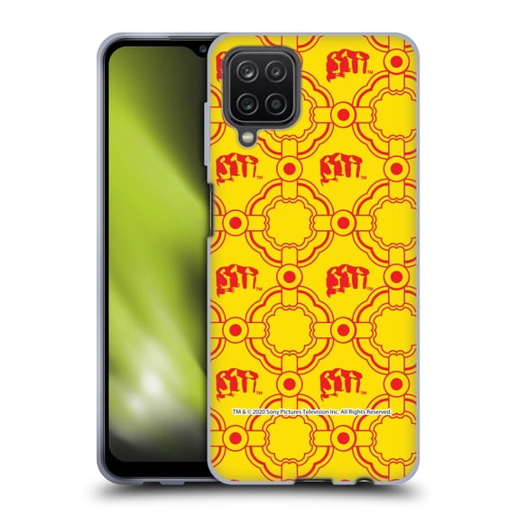 Head Case Designs Officially Licensed Cobra Kai Graphics Karate Hand Pattern Soft Gel Case Compatible with Samsung Galaxy A12 (2020)