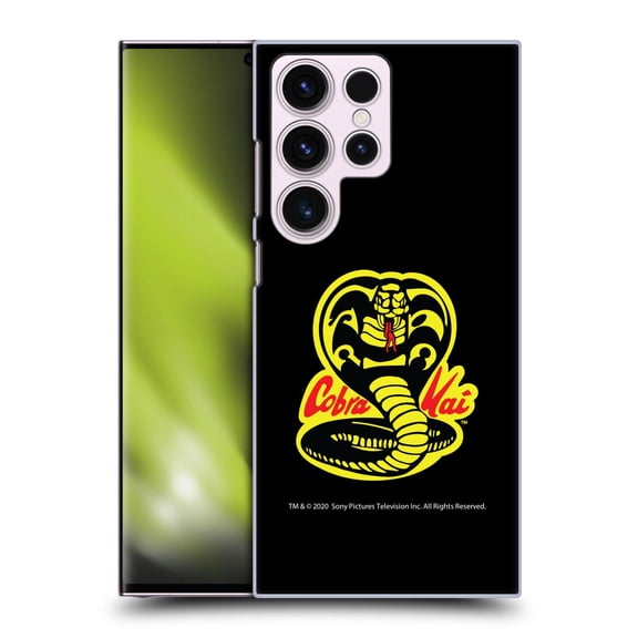 Head Case Designs Officially Licensed Cobra Kai Graphics Logo Hard Back Case Compatible with Samsung Galaxy S23 Ultra 5G