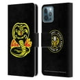 thumbnail image 1 of Head Case Designs Officially Licensed Cobra Kai Graphics Logo Leather Book Wallet Case Cover Compatible with Apple iPhone 12 / iPhone 12 Pro, 1 of 6