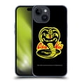 thumbnail image 1 of Head Case Designs Officially Licensed Cobra Kai Graphics Logo Soft Gel Case Compatible with Apple iPhone 15, 1 of 7