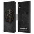 thumbnail image 1 of Head Case Designs Officially Licensed Cobra Kai Graphics Metal Logo Leather Book Wallet Case Cover Compatible with Apple iPhone XR, 1 of 6