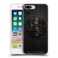 thumbnail image 1 of Head Case Designs Officially Licensed Cobra Kai Graphics Metal Logo Soft Gel Case Compatible with Apple iPhone 7 Plus / iPhone 8 Plus, 1 of 7