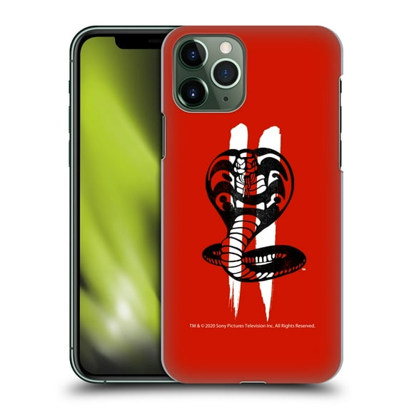 Head Case Designs Officially Licensed Cobra Kai Graphics Season 2 Logo Hard Back Case Compatible with Apple iPhone 11 Pro