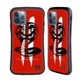 thumbnail image 1 of Head Case Designs Officially Licensed Cobra Kai Graphics Season 2 Logo Hybrid Case Compatible with Apple iPhone 12 / iPhone 12 Pro, 1 of 7