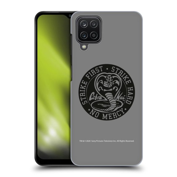 Head Case Designs Officially Licensed Cobra Kai Graphics Strike Logo 2 Hard Back Case Compatible with Samsung Galaxy A12 (2020)