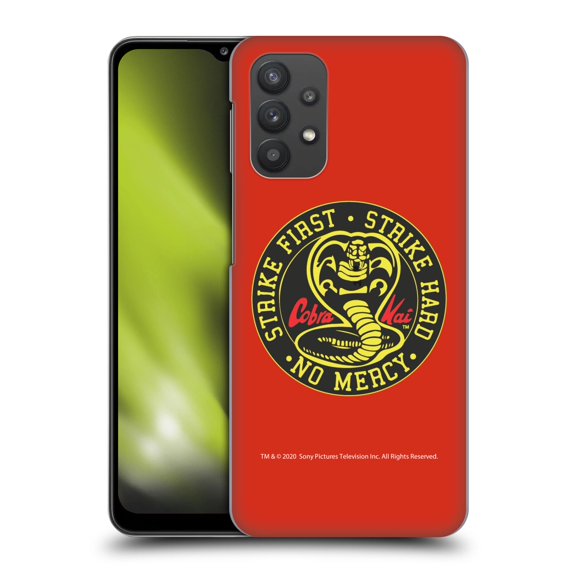 Head Case Designs Officially Licensed Cobra Kai Graphics Strike Logo Hard Back Case Compatible with Samsung Galaxy A32 5G / M32 5G (2021)
