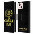 thumbnail image 1 of Head Case Designs Officially Licensed Cobra Kai Season 4 Key Art Team Cobra Kai Leather Book Wallet Case Cover Compatible with Apple iPhone 13, 1 of 6