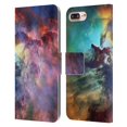 thumbnail image 1 of Head Case Designs Officially Licensed Cosmo18 Space Lagoon Nebula Leather Book Wallet Case Cover Compatible with Apple iPhone 7 Plus / iPhone 8 Plus, 1 of 6