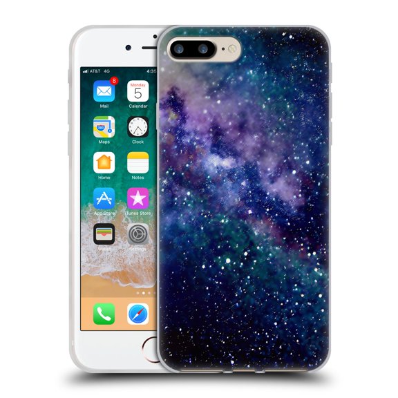 Head Case Designs Officially Licensed Cosmo18 Space Milky Way Soft Gel Case Compatible with Apple iPhone 7 Plus / iPhone 8 Plus
