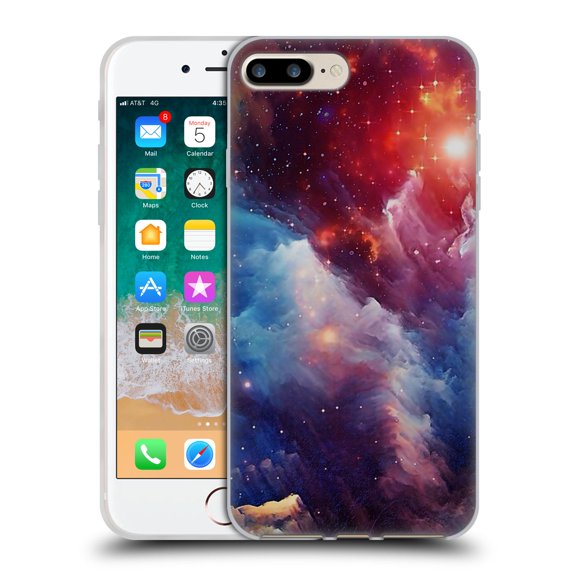 Head Case Designs Officially Licensed Cosmo18 Space Mysterious Space Soft Gel Case Compatible with Apple iPhone 7 Plus / iPhone 8 Plus