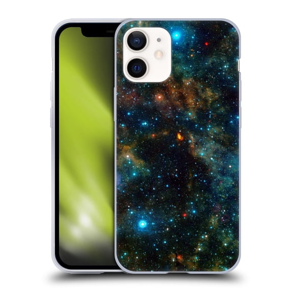 Head Case Designs Officially Licensed Cosmo18 Space Star Formation Soft Gel Case Compatible with Apple iPhone 12 Mini